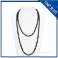 AA 7-8 MM 120cm/47'' hot selling China real freshwater long chain pearl necklace